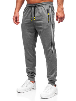 Antracitové pánské jogger kahoty Bolf K10338