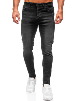 Černé pánské džíny slim fit Bolf 6161