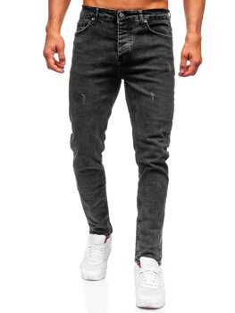 Černé pánské džíny slim fit Bolf 6488