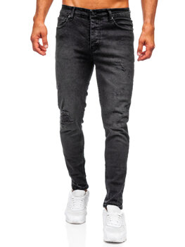 Černé pánské džíny slim fit Bolf 6498