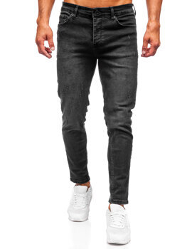 Černé pánské džíny slim fit Bolf 6525