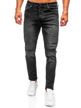 Černé pánské džíny slim fit Bolf 6526