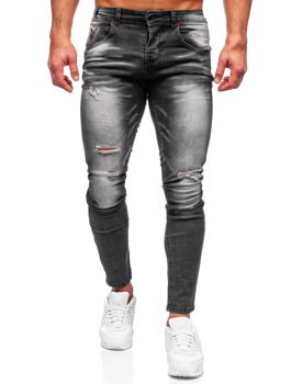 Černé pánské džíny slim fit Bolf MP0024N