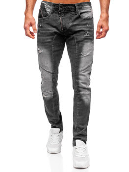 Černé pánské džíny slim fit Bolf MP0045N