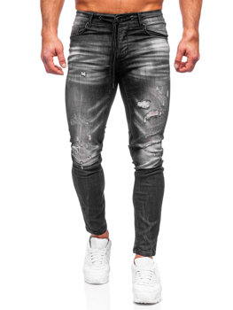 Černé pánské džíny slim fit Bolf MP005N