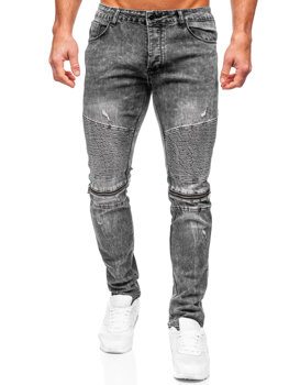 Černé pánské džíny slim fit Bolf MP0069N