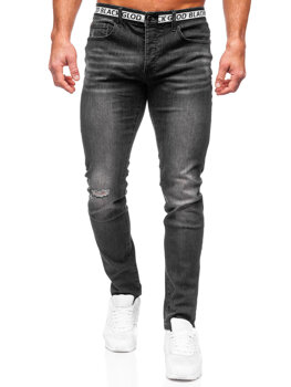 Černé pánské džíny slim fit Bolf MP0083N