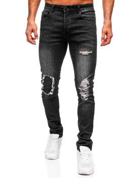 Černé pánské džíny slim fit Bolf MP0085N