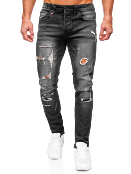 Černé pánské džíny slim fit Bolf MP0086N