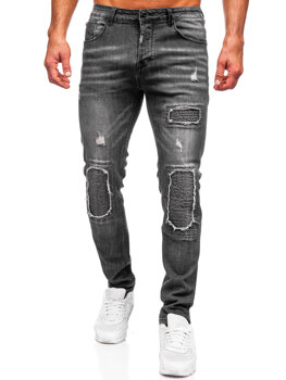 Černé pánské džíny slim fit Bolf MP0137N