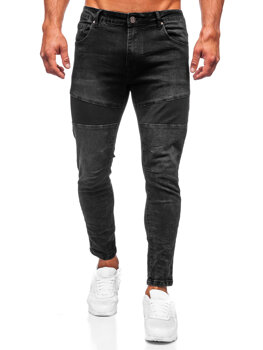 Černé pánské džíny slim fit Bolf TF274