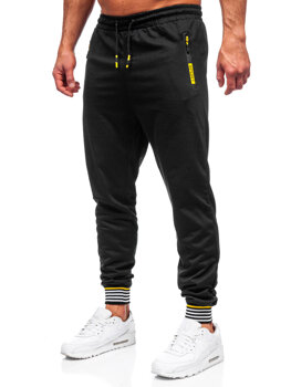 Černé pánské jogger kalhoty Bolf K10332