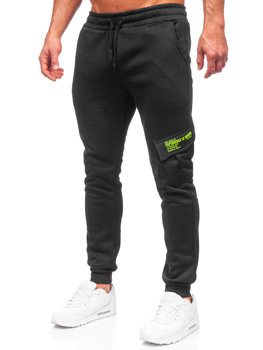 Černé pánské jogger kapsáčé Bolf HM2173