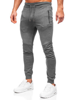 Grafitové pánské jogger kalhoty Bolf HW2351