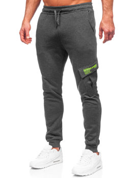 Grafitové pánské jogger kapsáčé Bolf HM2173