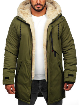 Khaki pánská zimní parka Bolf parka 22M38