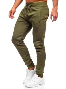 Khaki pánské jogger kalhoty Bolf XW01-A