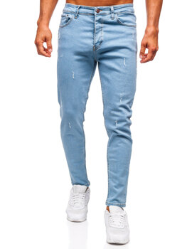 Modré pánské džíny slim fit Bolf 6199