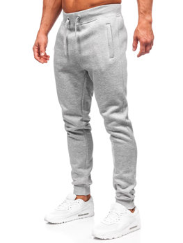 Šedé pánské jogger kalhoty Bolf XW06