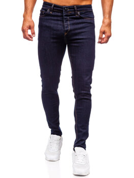 Tmavě modré pánské džíny skinny fit Bolf 5308