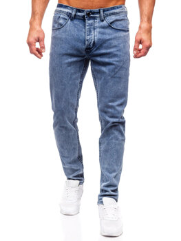 Tmavě modré pánské džíny slim fit Bolf MP0192BS