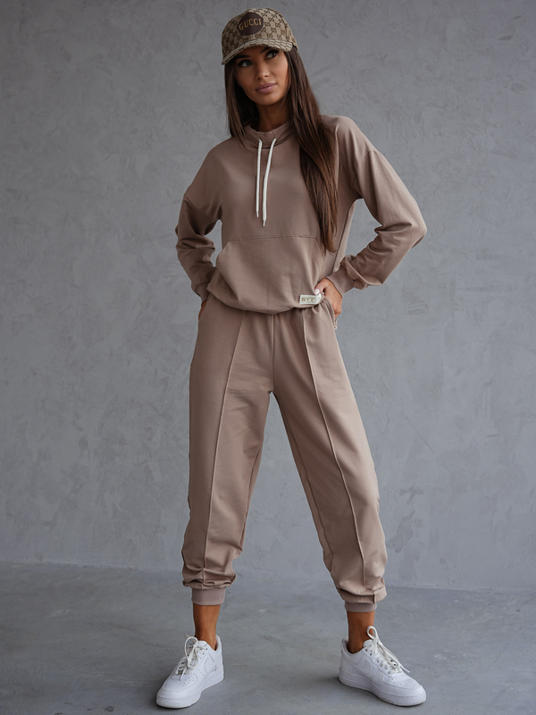 Dámský dvoudílný komplet cappuccino Bolf 82162